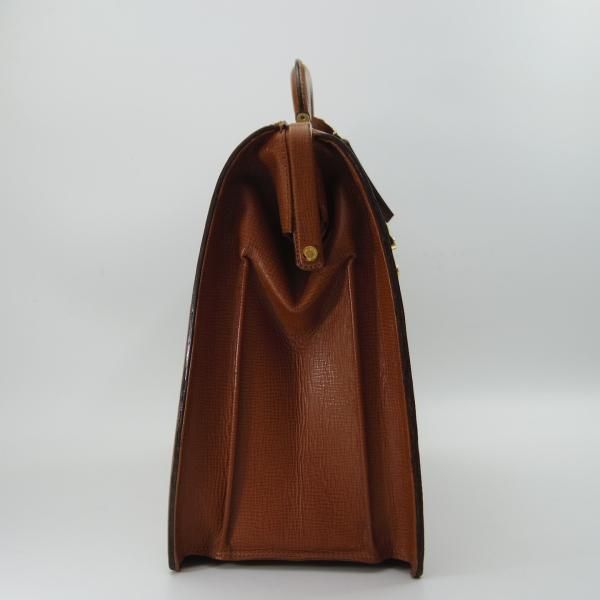 ★(英)バーバリー/Burberry【貴重★レザー/ダレスバッグ】メンズ/ビジネス/バッグ/ブリーフケース/茶/革/鞄★N5632