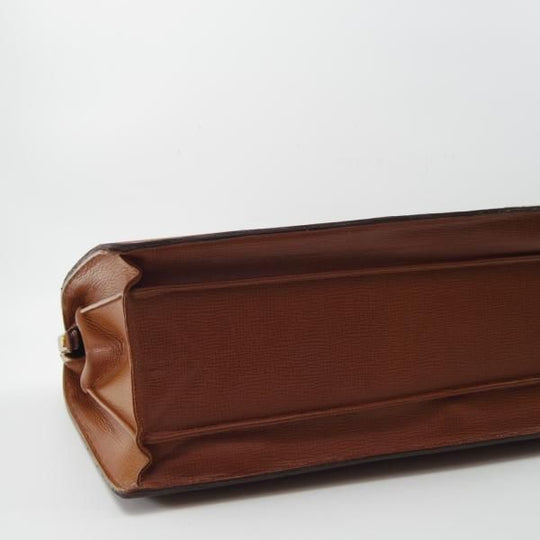 ★(英)バーバリー/Burberry【貴重★レザー/ダレスバッグ】メンズ/ビジネス/バッグ/ブリーフケース/茶/革/鞄★N5632