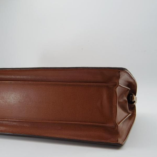 ★(英)バーバリー/Burberry【貴重★レザー/ダレスバッグ】メンズ/ビジネス/バッグ/ブリーフケース/茶/革/鞄★N5632