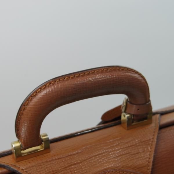 ★(英)バーバリー/Burberry【貴重★レザー/ダレスバッグ】メンズ/ビジネス/バッグ/ブリーフケース/茶/革/鞄★N5632