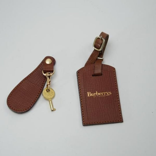 ★(英)バーバリー/Burberry【貴重★レザー/ダレスバッグ】メンズ/ビジネス/バッグ/ブリーフケース/茶/革/鞄★N5632