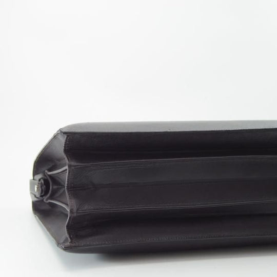 極上★(英)ダンヒル/dunhill【イタリア製★レザー/ダレスバッグ】メンズ/ビジネス/バッグ/ブリーフケース/黒/革/鞄★N5634