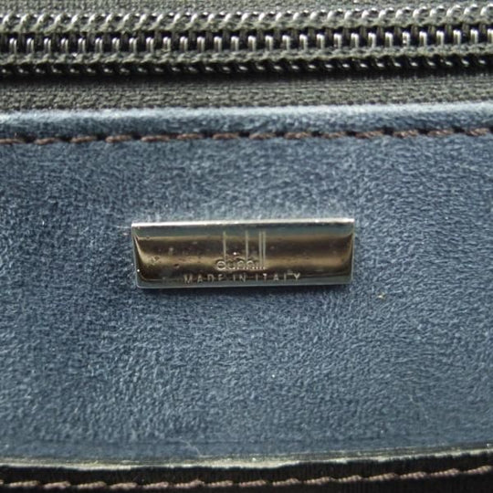 極上★(英)ダンヒル/dunhill【イタリア製★レザー/ダレスバッグ】メンズ/ビジネス/バッグ/ブリーフケース/黒/革/鞄★N5634