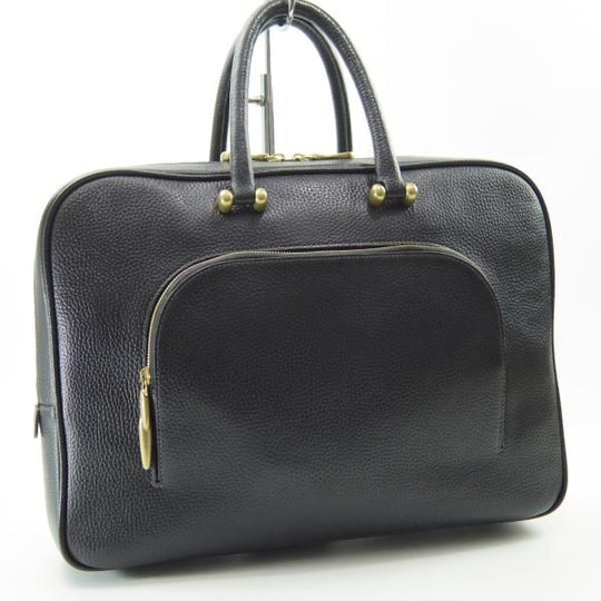 極美品★トフ&ロードストーン/TOFF&LOADSTONE【定価￥53,900-★ブリーフケース/TM0260】シュリンクレザー/ビジネス/バッグ/黒/革/鞄★N5635