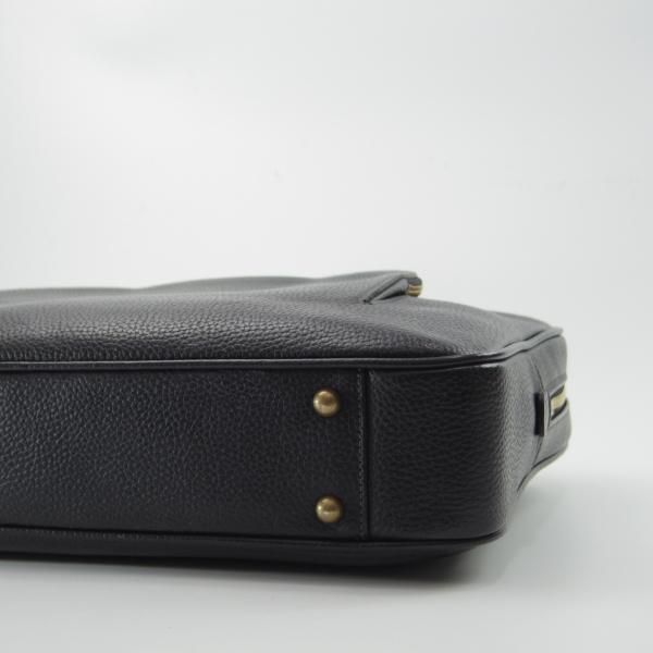 極美品★トフ&ロードストーン/TOFF&LOADSTONE【定価￥53,900-★ブリーフケース/TM0260】シュリンクレザー/ビジネス/バッグ/黒/革/鞄★N5635