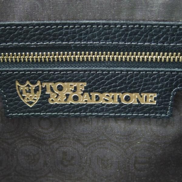 極美品★トフ&ロードストーン/TOFF&LOADSTONE【定価￥53,900-★ブリーフケース/TM0260】シュリンクレザー/ビジネス/バッグ/黒/革/鞄★N5635