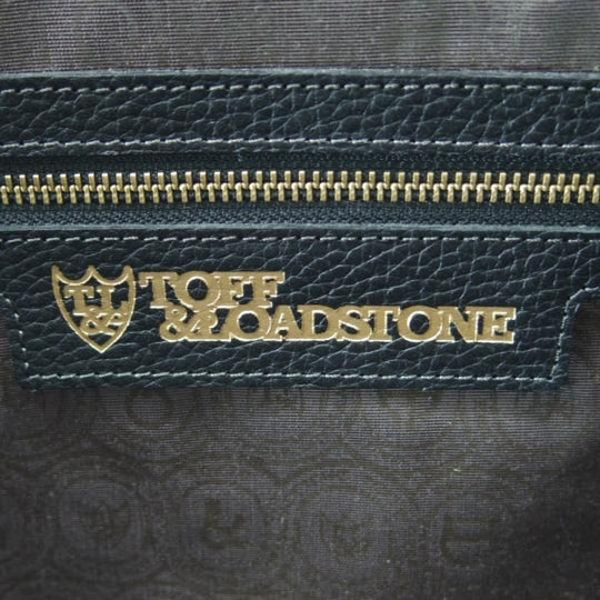 極美品★トフ&ロードストーン/TOFF&LOADSTONE【定価￥53,900-★ブリーフケース/TM0260】シュリンクレザー/ビジネス/バッグ/黒/革/鞄★N5635