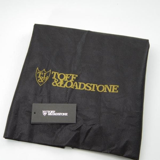 極美品★トフ&ロードストーン/TOFF&LOADSTONE【定価￥53,900-★ブリーフケース/TM0260】シュリンクレザー/ビジネス/バッグ/黒/革/鞄★N5635