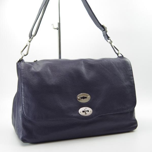 美品★(伊)ザネラート/ZANELLATO【現行定価￥93,500-★ポスティーナ L】マルカプント/ショルダー/バッグ/メンズ&レディース/革/鞄★N5636
