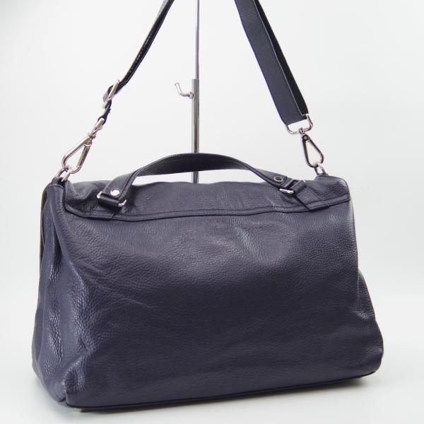 美品★(伊)ザネラート/ZANELLATO【現行定価￥93,500-★ポスティーナ L】マルカプント/ショルダー/バッグ/メンズ&レディース/革/鞄★N5636