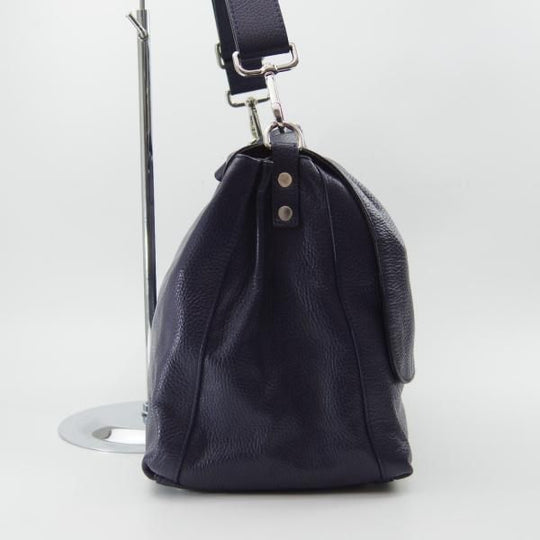 美品★(伊)ザネラート/ZANELLATO【現行定価￥93,500-★ポスティーナ L】マルカプント/ショルダー/バッグ/メンズ&レディース/革/鞄★N5636
