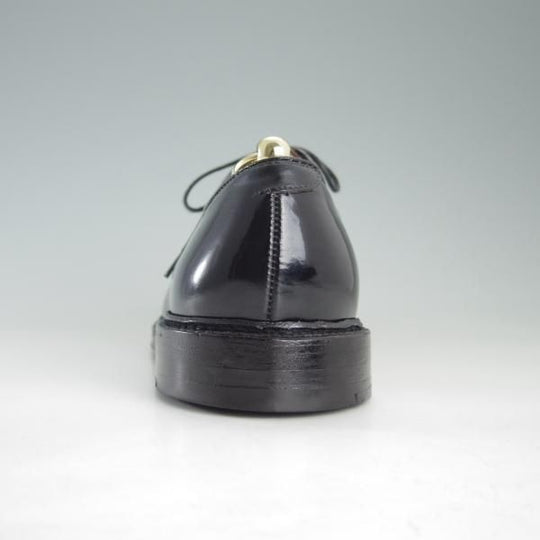 美品★オールデン 9D【定価￥129,800-★コードバン仕様/ユナイテッドアローズB&Y別注/N8401】バリーラスト/プレーントゥ/黒/ALDEN★f347