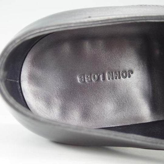 美品★ジョンロブ 7.5E【定価￥277,200-★プレステージライン/BECKETTS】8000ラスト/プレーントゥ/ミュージアムカーフ/JOHN LOBB★f349