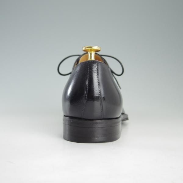 極上★(伊)タニノクリスチー SIZE 8【定価10万円以上★ストレートチップ/131906】シボ革/黒/メンズ/TANINO CRISCI★f350