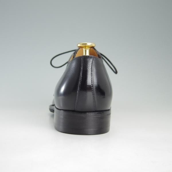 極上★(伊)タニノクリスチー SIZE 8【定価10万円以上★ストレートチップ/131906】シボ革/黒/メンズ/TANINO CRISCI★f350