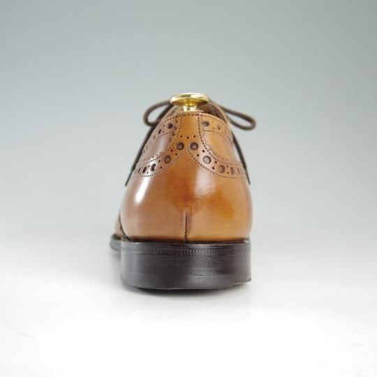 ★チャーチ 90F/UK9【貴重★73ラスト仕様のバーウッド/BRISBANE】ブリスベン/フルブローグ/カーフ/茶/メンズ/Church's★f351