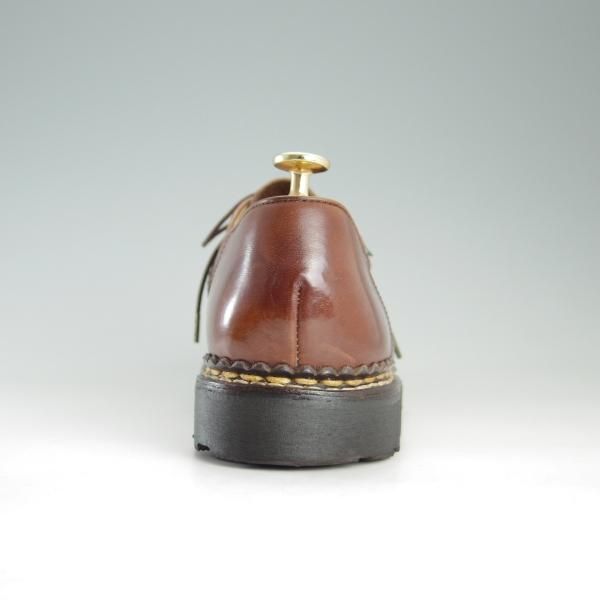 美品★パラブーツ SIZE 42.5【定価￥71,500-★ミカエル/MICHAEL】チロリアンシューズ/リスレザー/MARRON/マロン/メンズ/Paraboot★f352