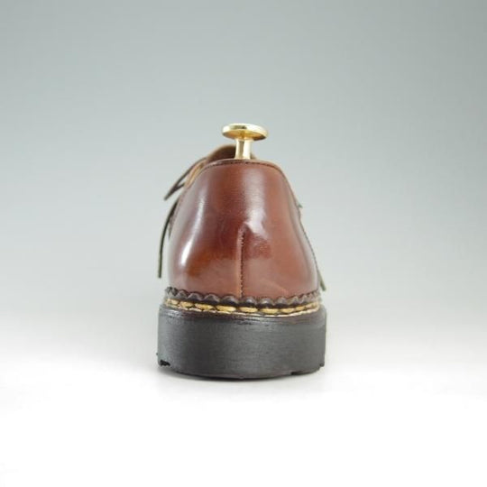 美品★パラブーツ SIZE 42.5【定価￥71,500-★ミカエル/MICHAEL】チロリアンシューズ/リスレザー/MARRON/マロン/メンズ/Paraboot★f352