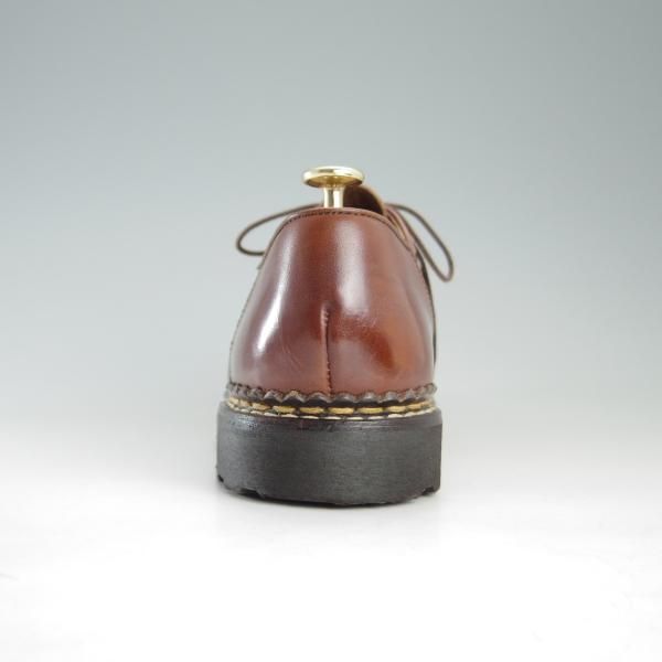 美品★パラブーツ SIZE 42.5【定価￥71,500-★ミカエル/MICHAEL】チロリアンシューズ/リスレザー/MARRON/マロン/メンズ/Paraboot★f352