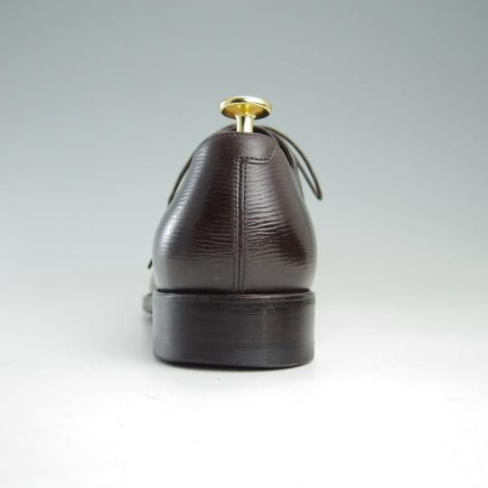 美品★(伊)エルメネジルド・ゼニア SIZE 5.5【グッドイヤーウェルテッド製法★クチュールライン/Couture】濃茶/Ermenegildo Zegna★f355