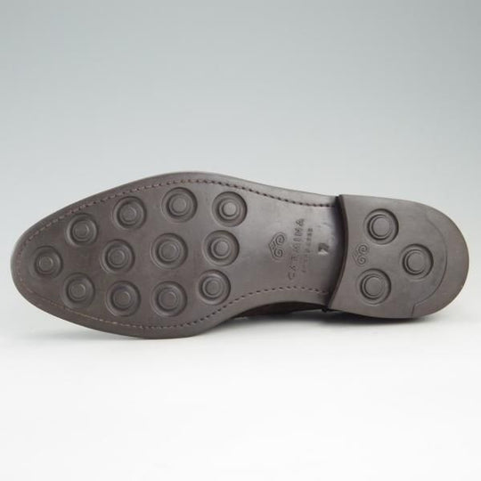 美品★(スペイン製)CARMINA/カルミナ SIZE 7【ダイナイトソール仕様★トレーディングポスト別注/Trading Post】フルブローグ/濃茶★f357