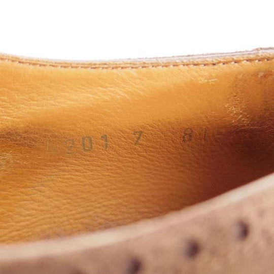 美品★(スペイン製)CARMINA/カルミナ SIZE 7【ダイナイトソール仕様★トレーディングポスト別注/Trading Post】フルブローグ/濃茶★f357