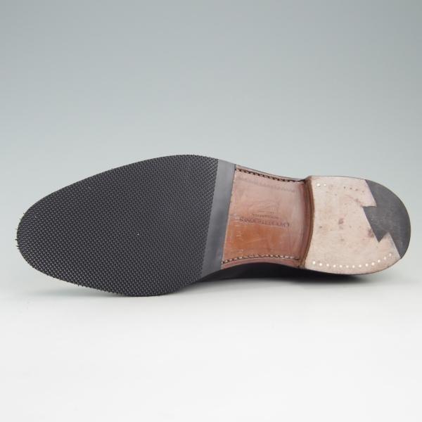 極上★クロケット&ジョーンズ 7E【★Uチップ/KENSINGTON】ケンジントン/カーフ/黒/メンズ/Crockett&Jones★f359