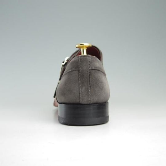 美品★(スペイン製)マグナーニ SIZE 41【現行定価7万円程度★オパンケ/ボロネーゼ製法】14599/ダブルモンク/スエード/MAGNANNI★f361