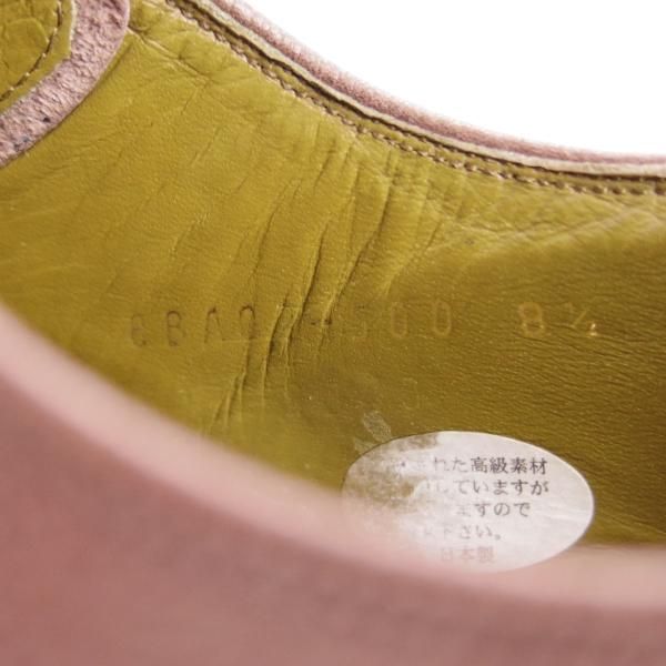 極上★三陽山長 SIZE 8.5【★ストレートチップ/グレインレザー】濃茶/メンズ/SanyoYamacho★f363