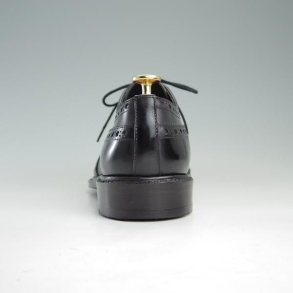 極美品★RAYMAR/レイマー SIZE 8【貴重★ハンドソーンウェルテッド製法/九分仕立て】RM0129F/フルブローグ/カーフ/黒/メンズ★f364