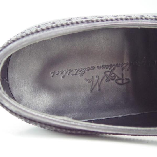 極美品★RAYMAR/レイマー SIZE 8【貴重★ハンドソーンウェルテッド製法/九分仕立て】RM0129F/フルブローグ/カーフ/黒/メンズ★f364