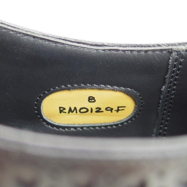 極美品★RAYMAR/レイマー SIZE 8【貴重★ハンドソーンウェルテッド製法/九分仕立て】RM0129F/フルブローグ/カーフ/黒/メンズ★f364