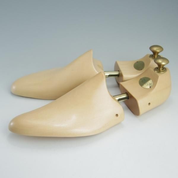 極上★クロケット&ジョーンズ SIZE 7【★純正シューツリー/631】木製シューキーパー/メンズ/Crockett&Jones★f365