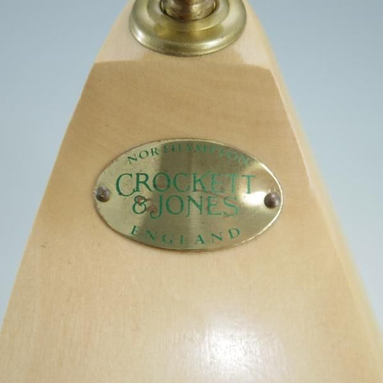 極上★クロケット&ジョーンズ SIZE 7【★純正シューツリー/631】木製シューキーパー/メンズ/Crockett&Jones★f365