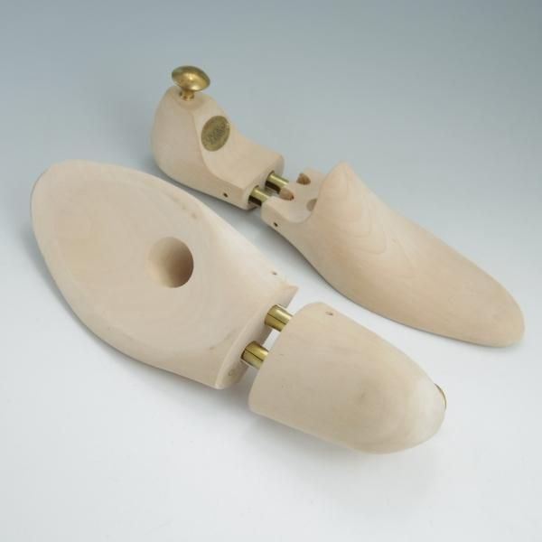 極上★クロケット&ジョーンズ SIZE 6【定価￥15,400-★純正シューツリー】木製シューキーパー/メンズ/Crockett&Jones★f366