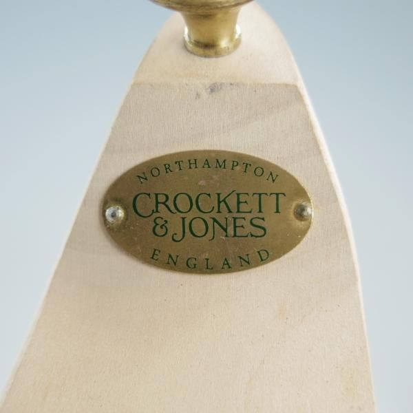 極上★クロケット&ジョーンズ SIZE 6【定価￥15,400-★純正シューツリー】木製シューキーパー/メンズ/Crockett&Jones★f366
