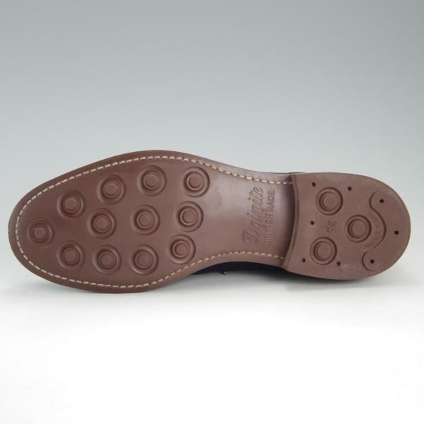 極美品★チャーチ 70F/UK7【ダイナイトソール仕様★SAHARA D/81ラスト】4都市ロゴ/チャッカブーツ/スエード/紺/Church's★f368