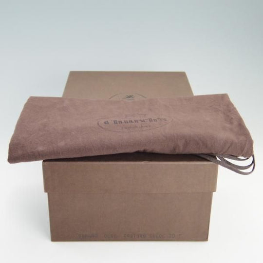 極美品★チャーチ 70F/UK7【ダイナイトソール仕様★SAHARA D/81ラスト】4都市ロゴ/チャッカブーツ/スエード/紺/Church's★f368