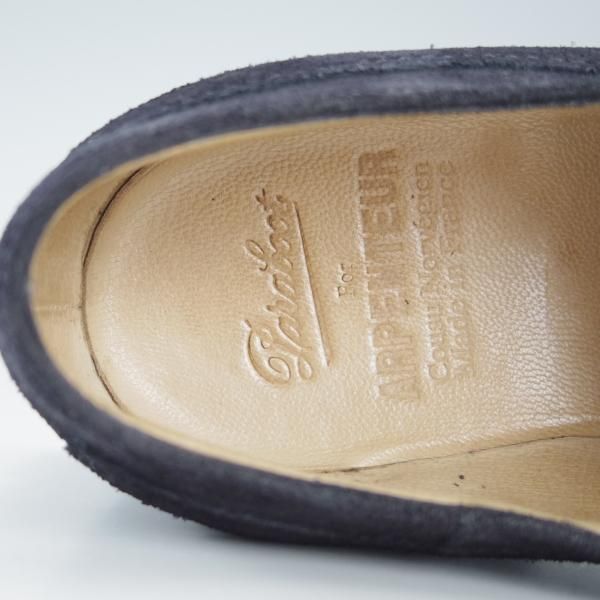 美品★パラブーツ SIZE 8【定価￥71,500-★シャンボードのギリーシューズ/(仏)ARPENTEUR別注】CAMBRIOLE/Uチップ/Paraboot★f374