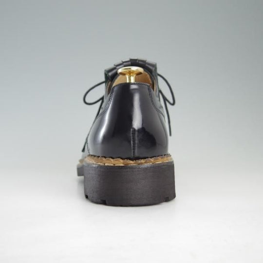 極美品★パラブーツ SIZE 7【貴重★District/ユナイテッドアローズ別注/PERRIAND/ペリアン】プレーントゥ/黒/Paraboot★f375