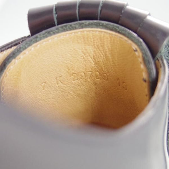 極美品★パラブーツ SIZE 7【貴重★District/ユナイテッドアローズ別注/PERRIAND/ペリアン】プレーントゥ/黒/Paraboot★f375