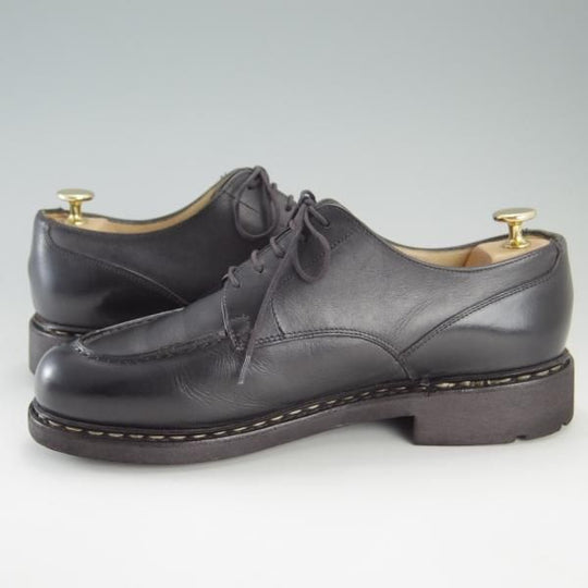 美品★パラブーツ SIZE 7.5【定価￥71,500-★シャンボード/CHAMBORD】TEXソール/リスレザー/NOIR/黒/Uチップ/メンズ/Paraboot★f376