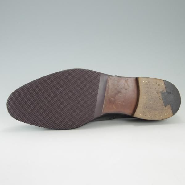 極上★ジョンロブ 8.5E【貴重★DARBYラスト/PARISロゴ時代の製品/SEYMOUR】セミブローグ/カーフ/黒/メンズ/旧ロゴ/JOHN LOBB★f377