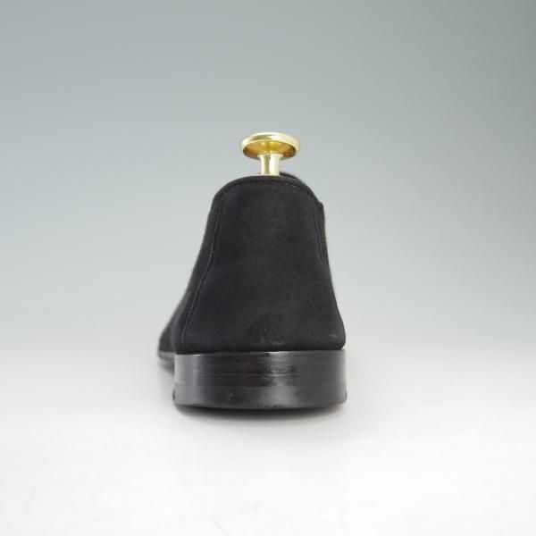 極上★(スペイン製)マグナーニ SIZE 38【★タッセルローファー/15790】スエード/黒/メンズ/MAGNANNI★f381