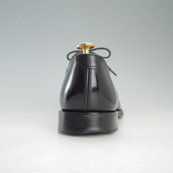 美品★チャーチ 75F/UK7.5【★ストレートチップ/RUSTON】159ラスト/5都市ロゴ/DECO CALF/カーフ/黒/メンズ/Church's★f383