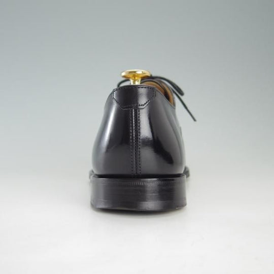 美品★チャーチ 75F/UK7.5【★ストレートチップ/RUSTON】159ラスト/5都市ロゴ/DECO CALF/カーフ/黒/メンズ/Church's★f383