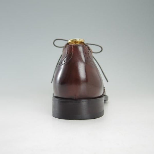 極上★(伊)フランチェスコ・ベニーニョ SIZE 7.5【定価￥57,200-★パティーヌ仕上げ/4643】COMOラスト/赤茶/Francesco Benigno★f384