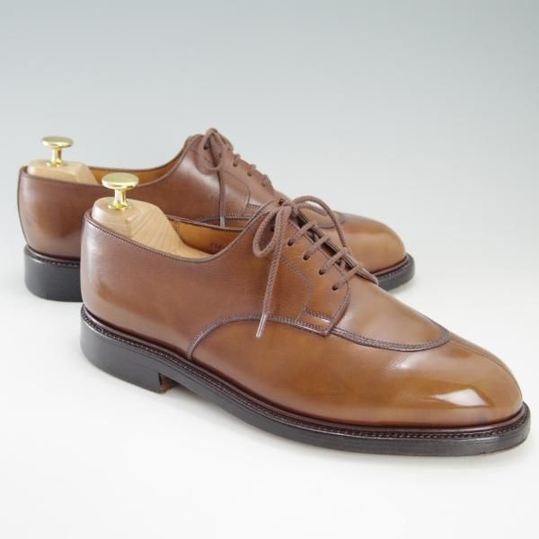 ★J.M.ウェストン 7E【現行定価￥132,000-★スプリットトゥ・クラシックダービー/598/旧ロゴ】22ラスト/Uチップ/Weston/ウエストン★f385