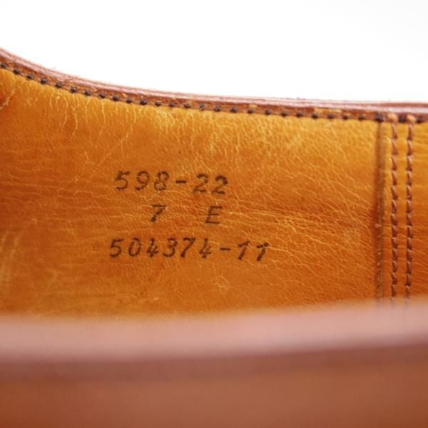 ★J.M.ウェストン 7E【現行定価￥132,000-★スプリットトゥ・クラシックダービー/598/旧ロゴ】22ラスト/Uチップ/Weston/ウエストン★f385