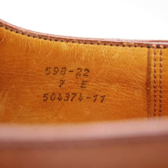 ★J.M.ウェストン 7E【現行定価￥132,000-★スプリットトゥ・クラシックダービー/598/旧ロゴ】22ラスト/Uチップ/Weston/ウエストン★f385